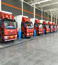 常州到临沧物流公司车辆展示